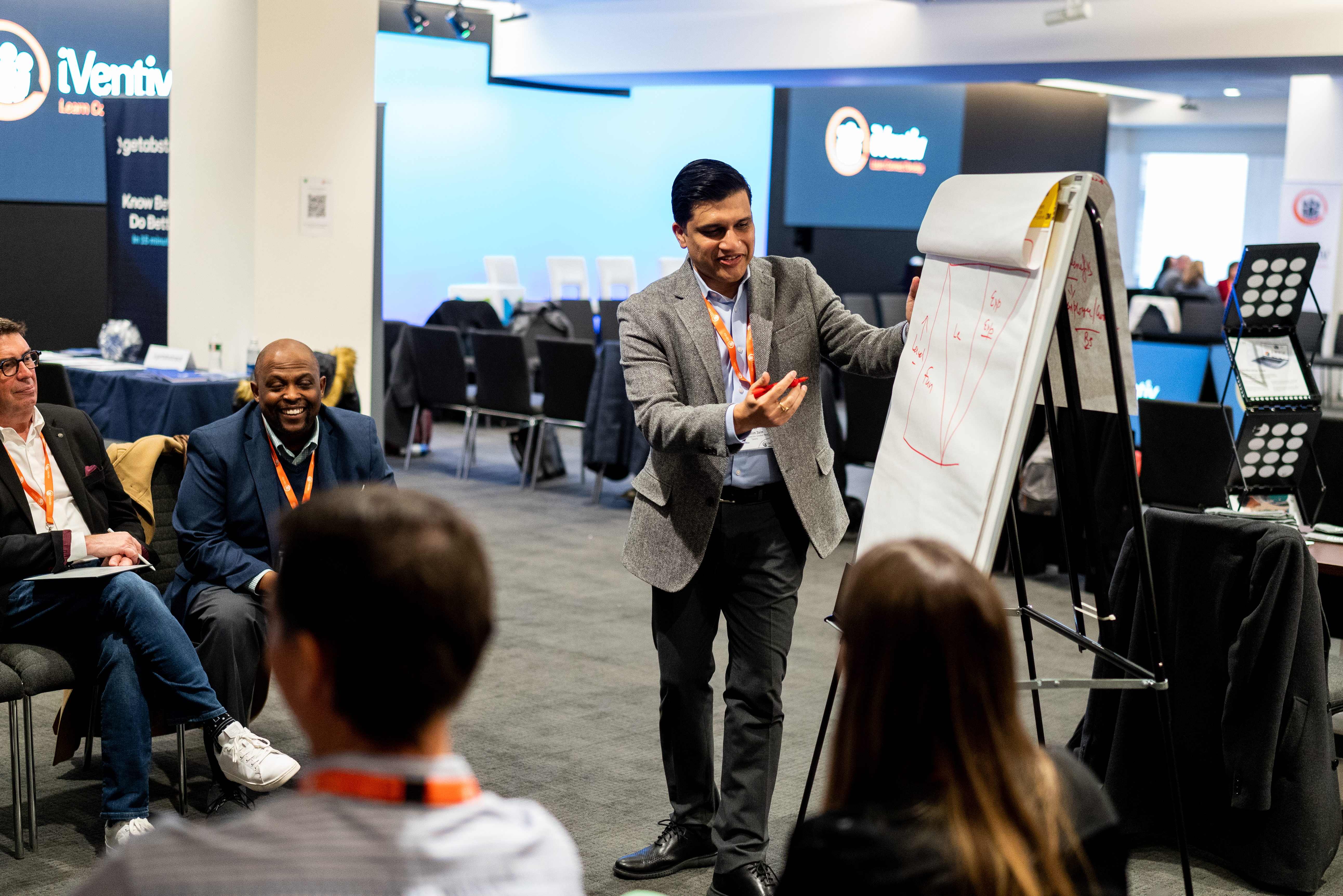 Sachin Jain, Citi, presenting at Learning Futures New York in 2023